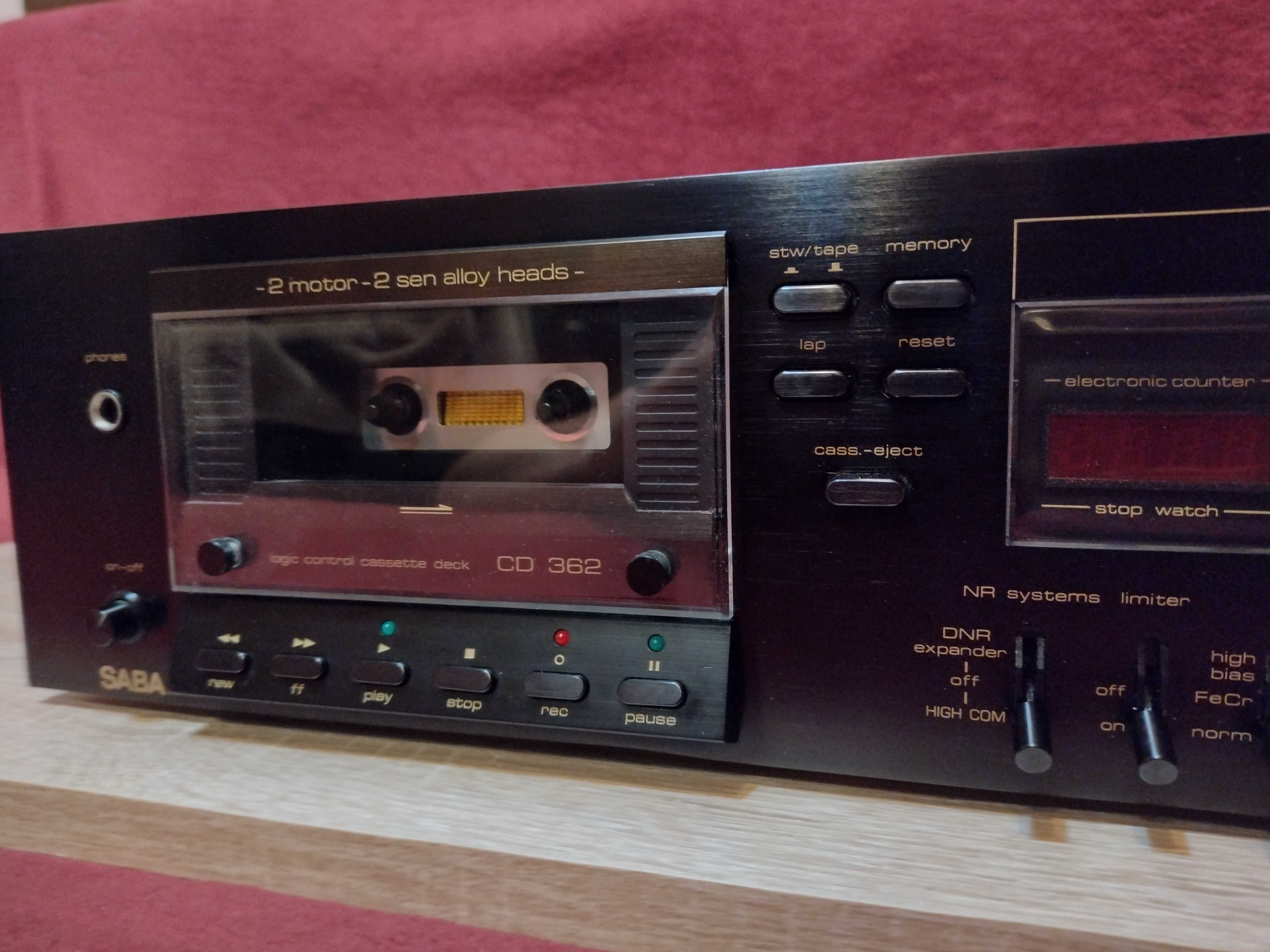 SABA CD-362 Logic Controlled Cassette Deck