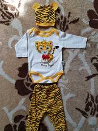 Бебешко комплектче с тигърче