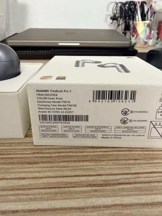 Casti Huawei Freebuds Pro 3, wireless, active noise cancellation