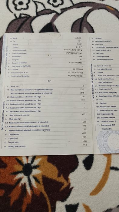 Ocazie Jaguar x Type 2.0 diesel 2000 euro