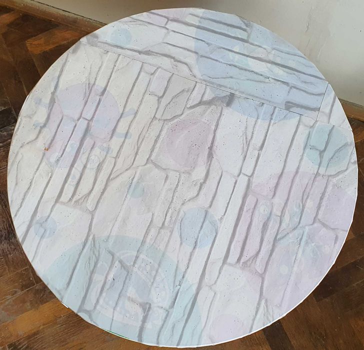 Masa rotunda pentru copii din lemn