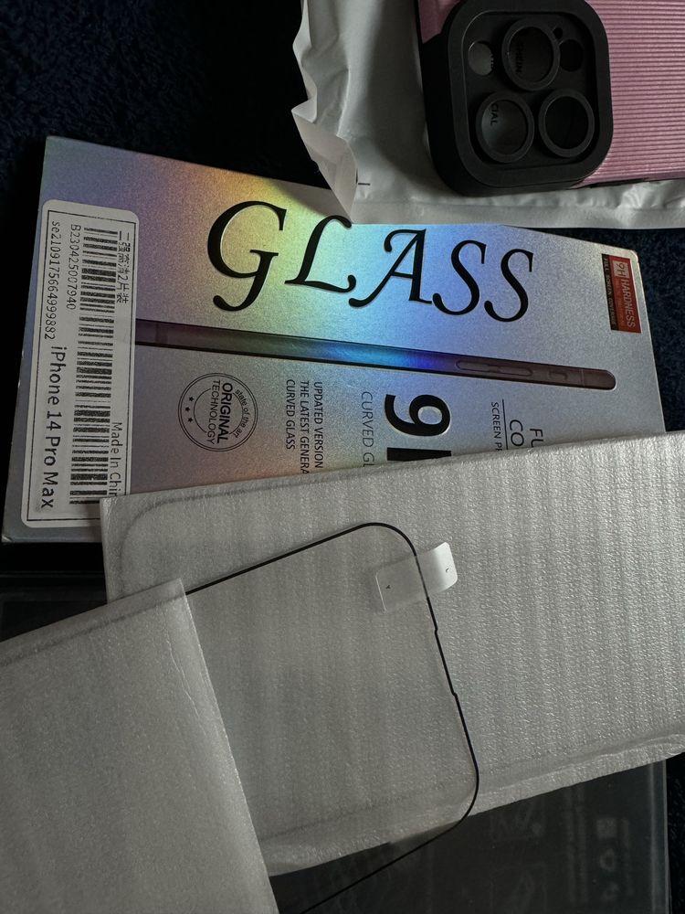 Folie sticla full- iPhone 14 pro max(2 bucati)