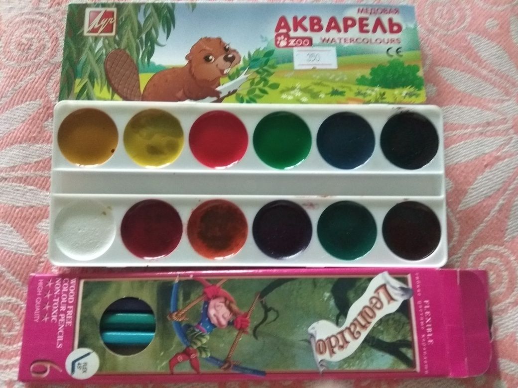 Краски, карандаши для творчества