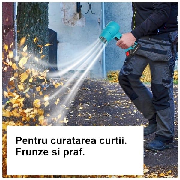 Suflanta aer portabila, indepartare apa, praf si zapada, 555 metri cub