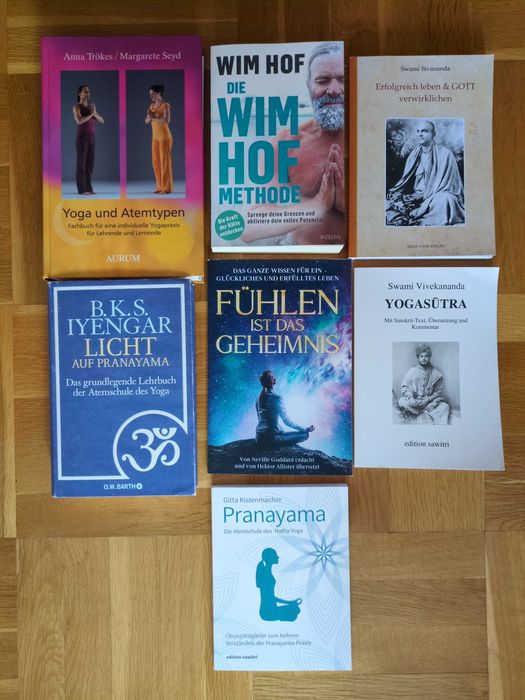 Духовни книги на немски, йога, медитация, Вим Хоф