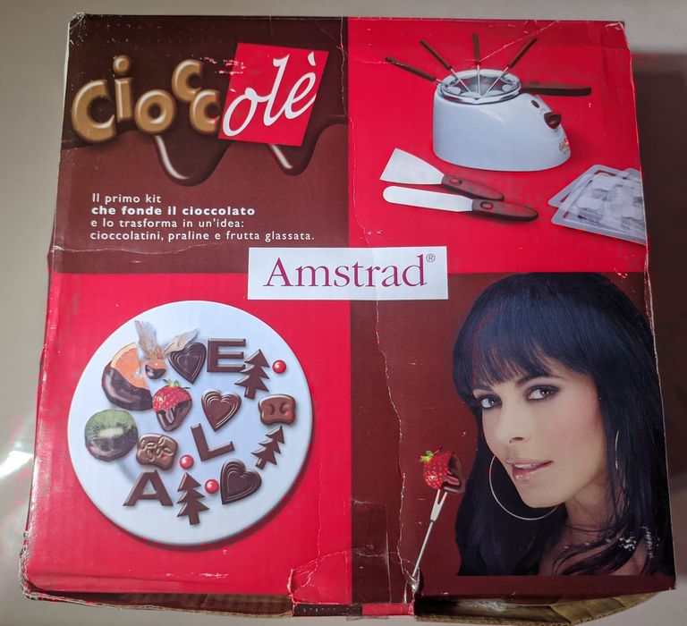 Cioccolè Amstrad kit italian de ciocolată fondantă