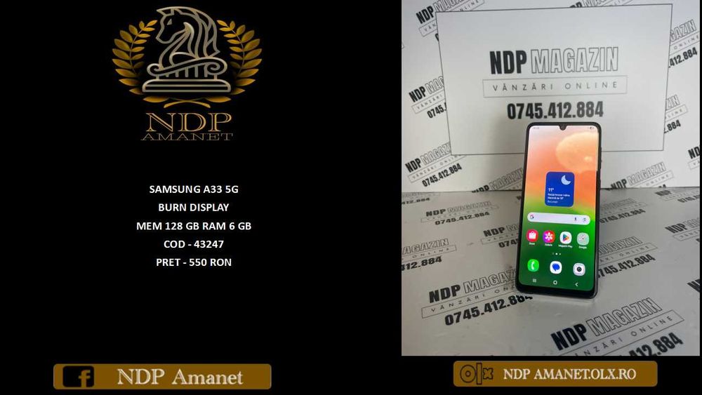 NDP Amanet NON-STOP Bld.Iuliu Maniu 69 SAMSUNG A33 5G  (43247)