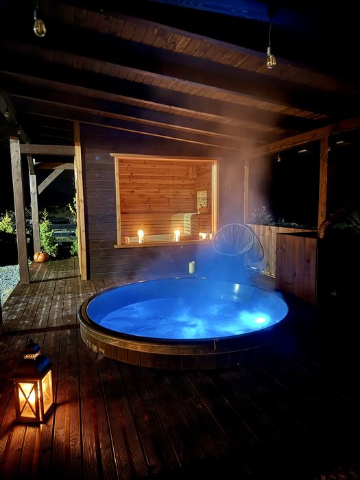 Cabana cu jacuzzi si sauna