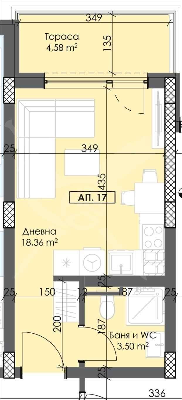 Едностаен с акт 14 в Тракия на топ локация