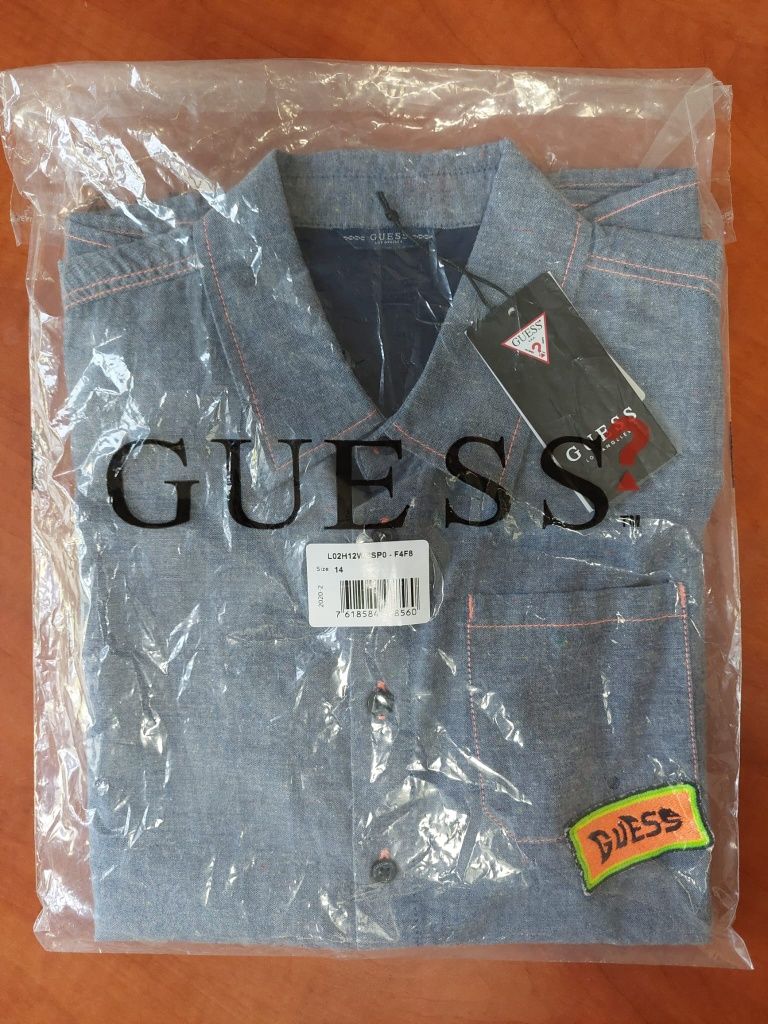 Camasa cu maneca scurta Guess pt 10-12 ani (146-152 cm)