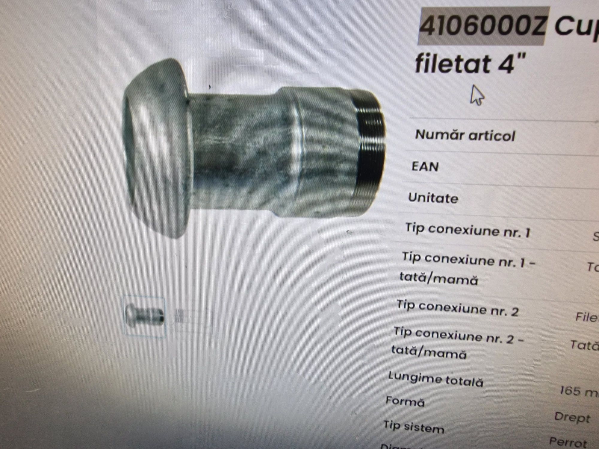 Robinet vidanja vidanja pentru toată gama de robineți vidanja 2.3.4.5.