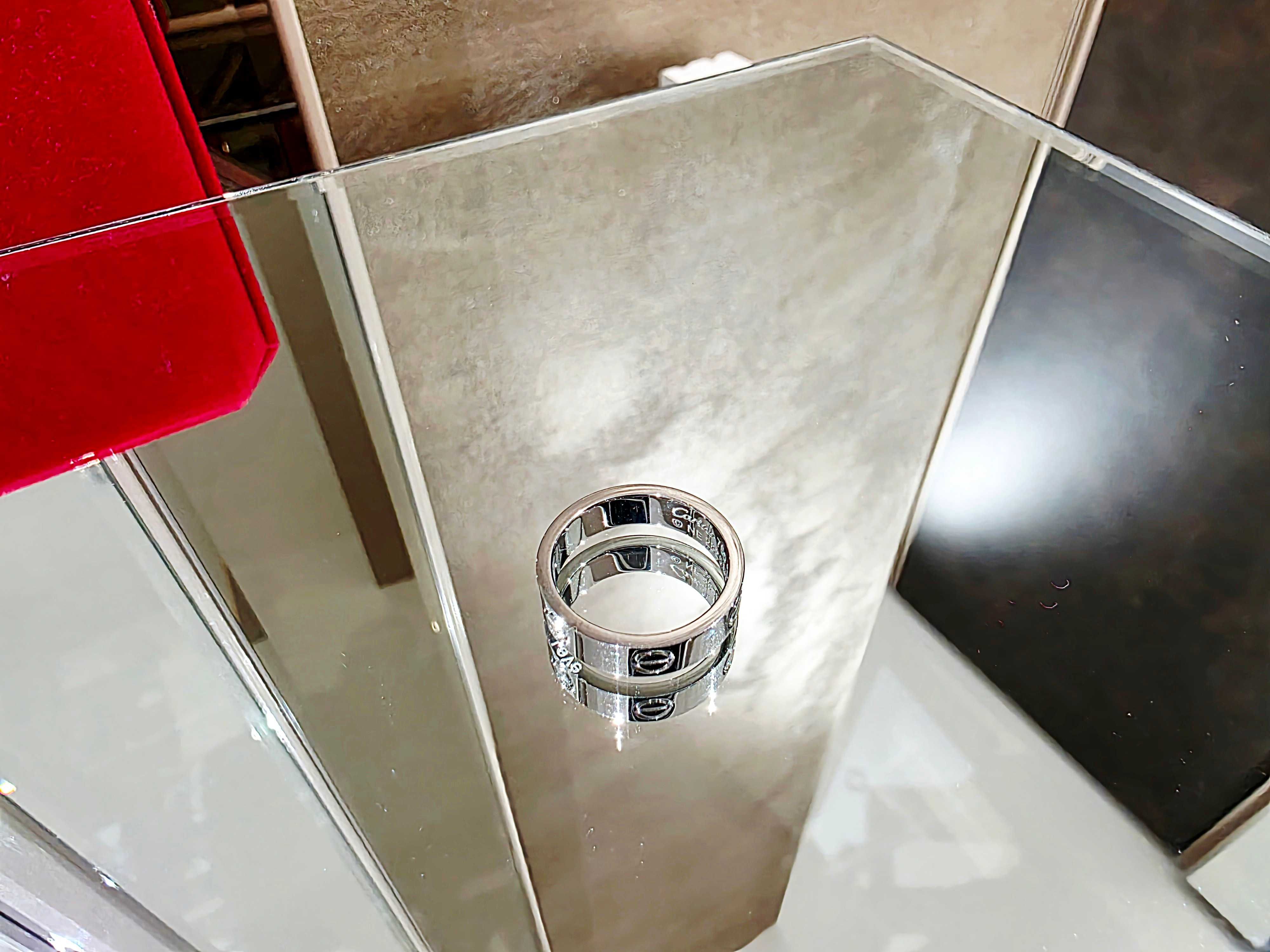 CARTIER Love White Gold Classic Model Пръстен