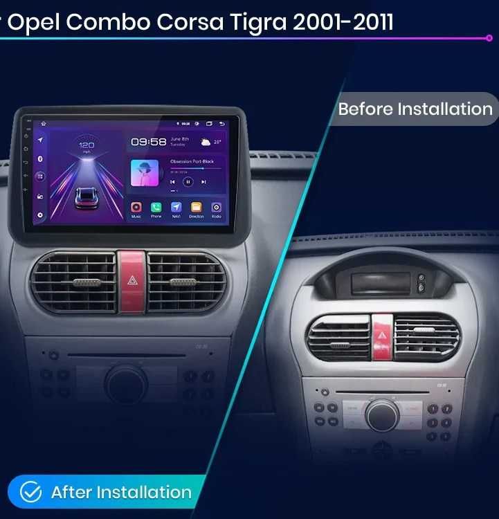 Мултимедия за Opel Corsa Tigra Combo навигация Android двоен дин Corsa