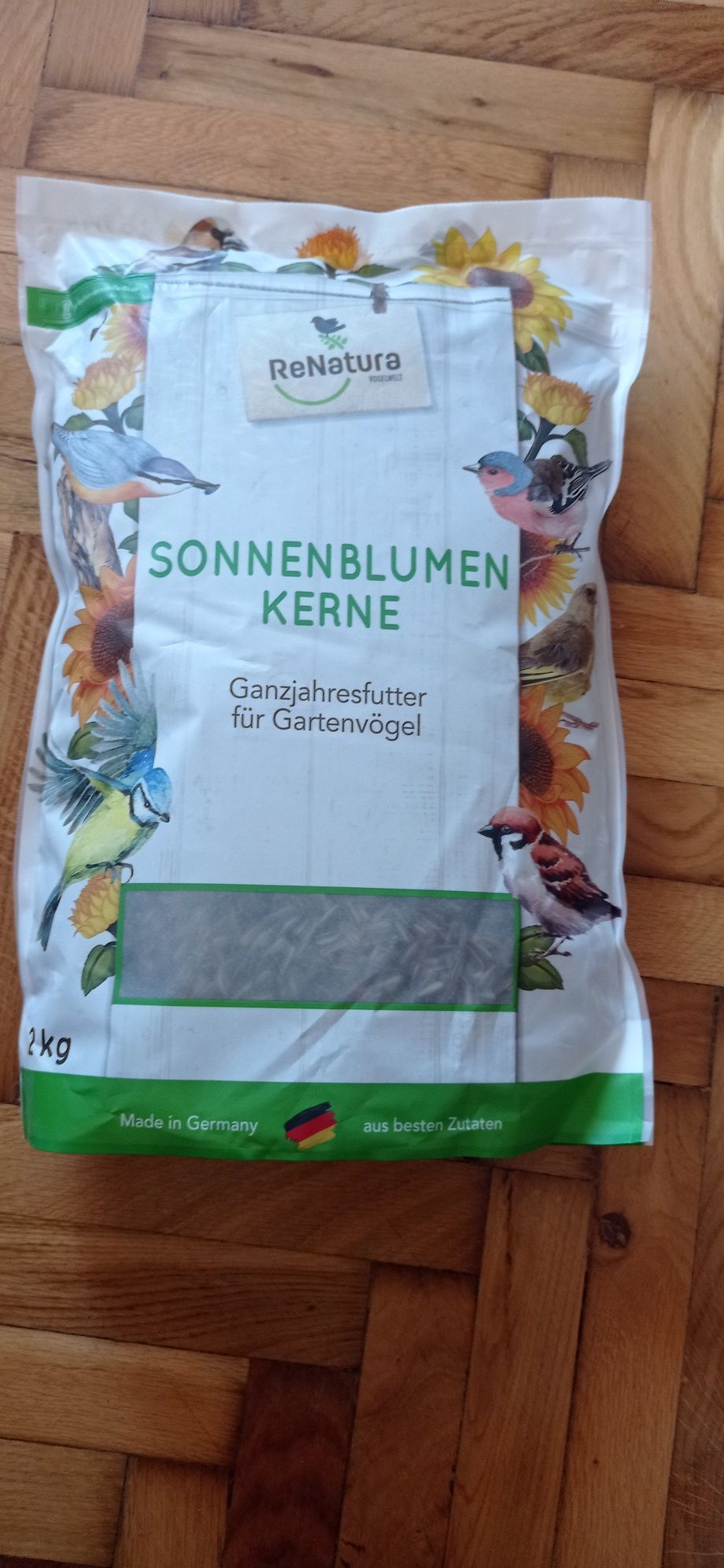 Semințe floarea soarelui Mâncare pentru pasari 2-2.5 kg import Germani