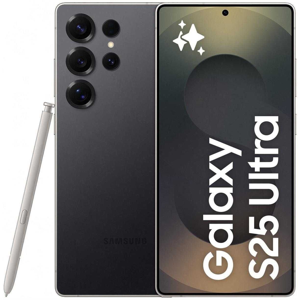 НЕразпечатан! 1TB! Samsung S25 Ultra Лизинг от 100лв/м  black Titanium