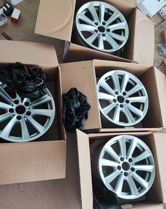 Jante aluminiu originale BMW pe 17''