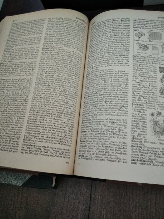 Енциклопедия -Лексикон на немски 1938