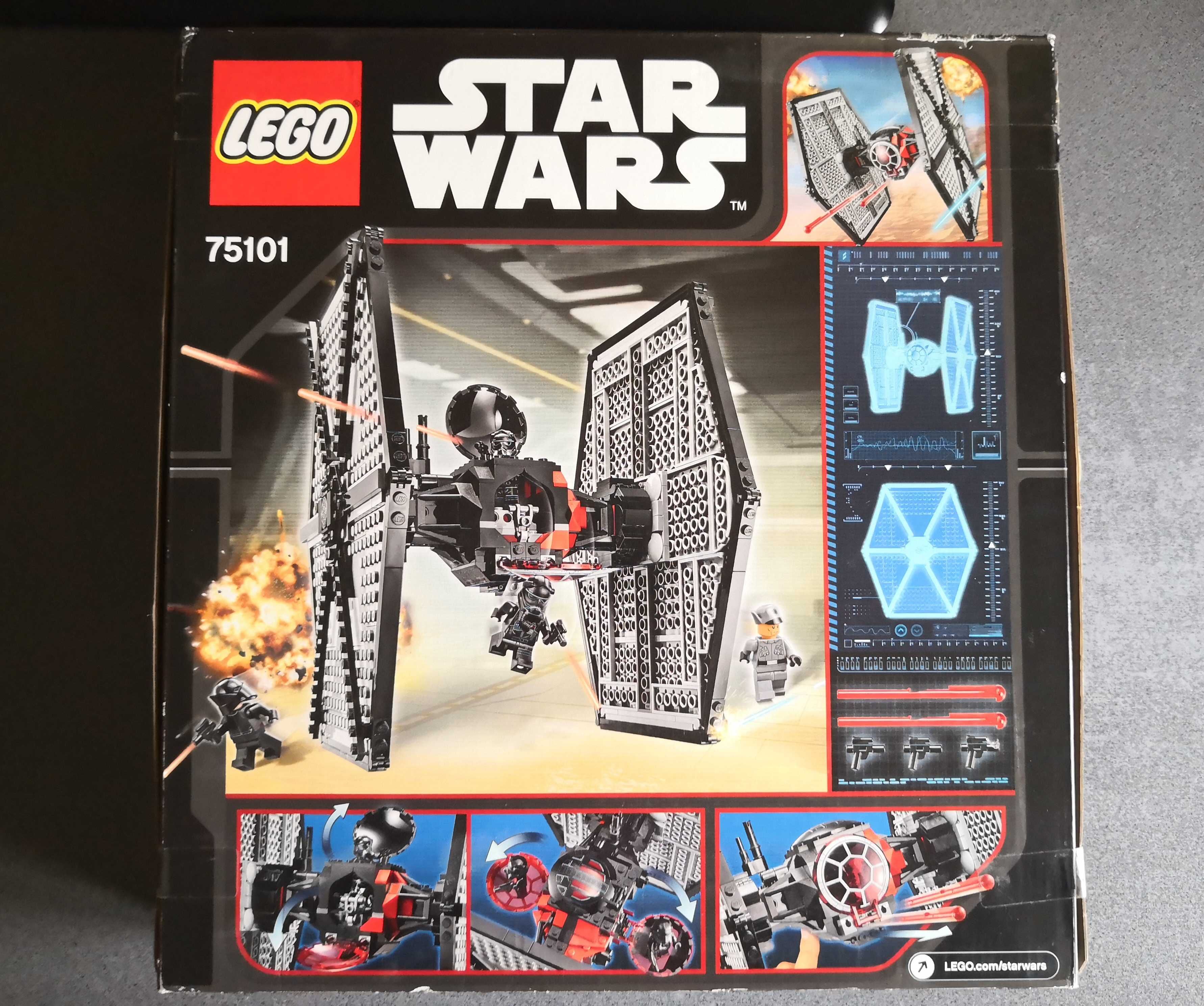 Set LEGO Star Wars First Order Special Forces TIE Fighter 75101 - NOU