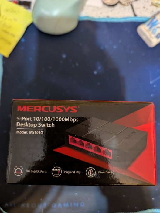 Mercusys Gigabit Switch Adapter cu 5 porturi RJ45