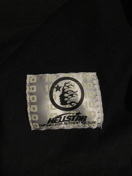 Cami seta Hellstar Goggles Negro Tee