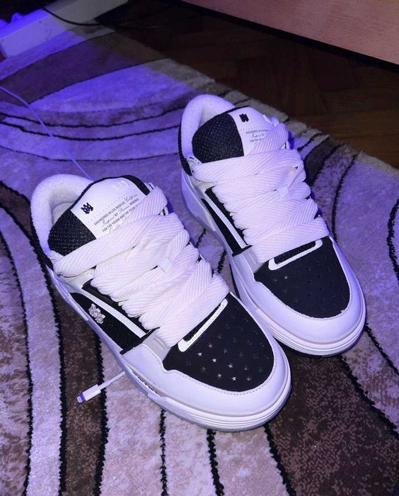 Adidasi AMIRI MA-1 Mesh Black&White