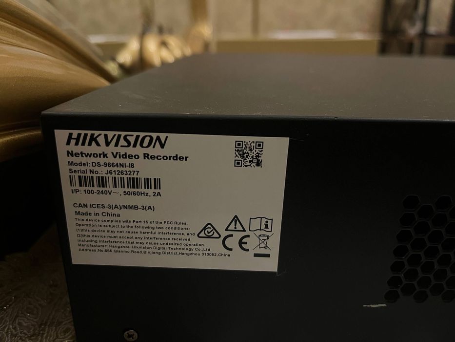 Hikvision DS-9664NI-I8 (64 канал) + 48ТВ HDD в подарок
