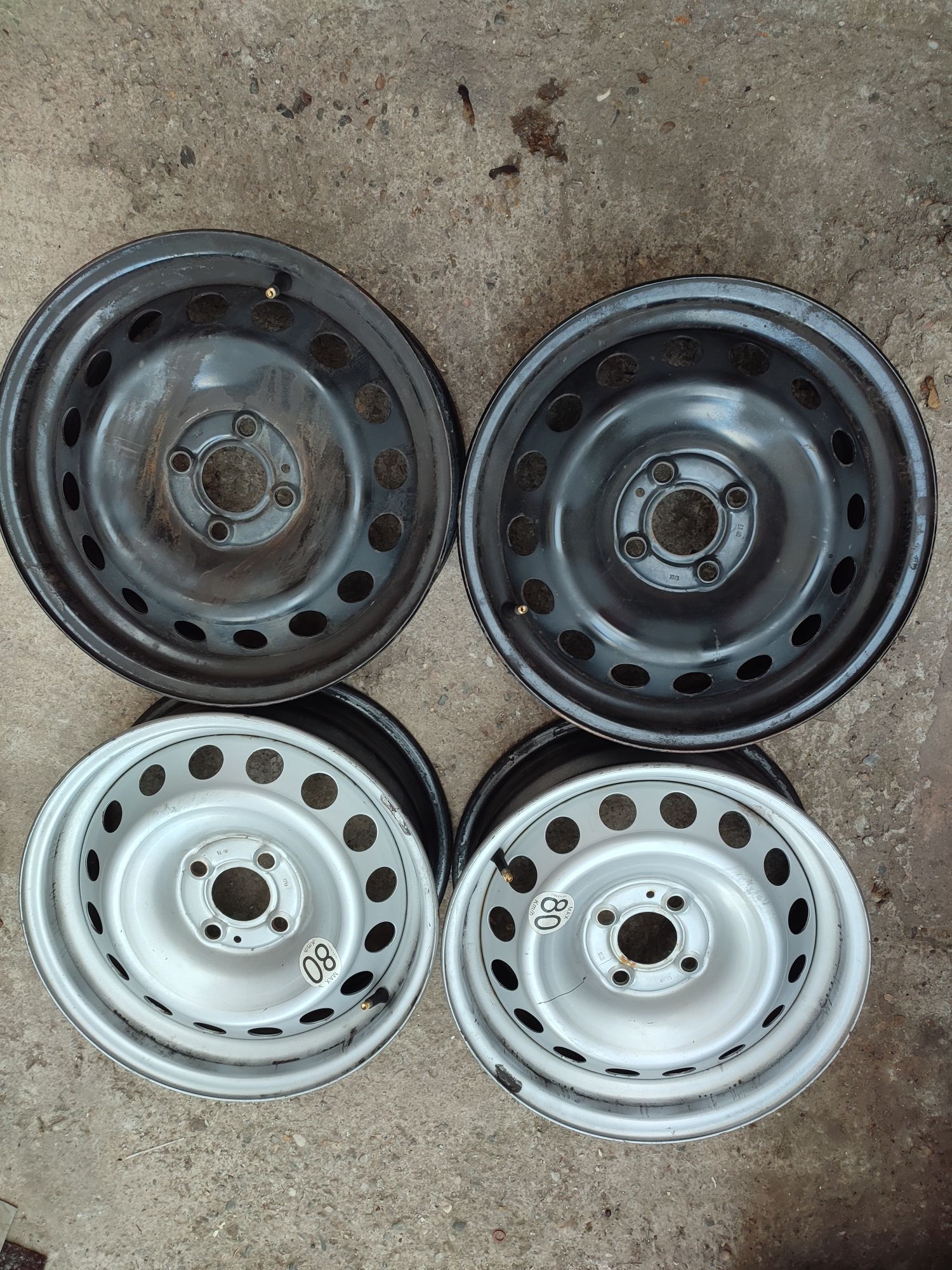 Logan 2-set jante tabla 15"-4x100-et 40