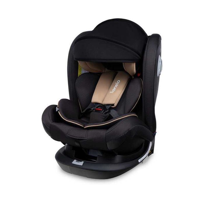 Scaun auto Lionelo Bastiaan RWF, rotire 360 grade, Top Tether, ISOFIX