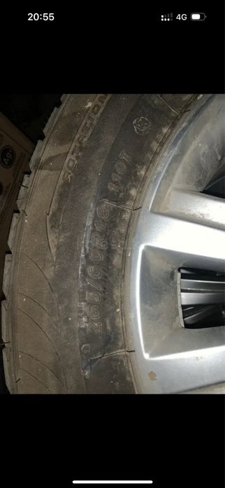 Автошины для внедорожника почти новые, германский