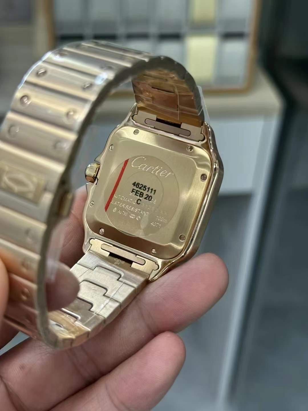 Cartier Santos 100XL Rosé Gold