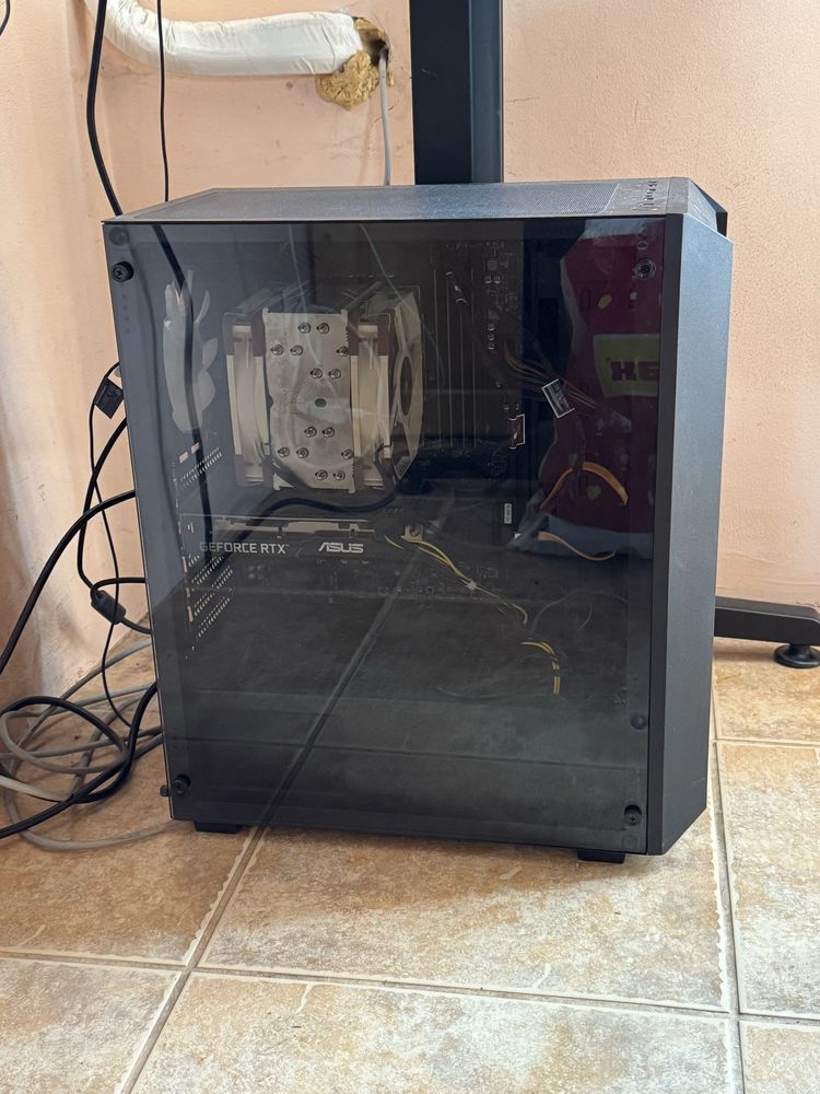 Гейминг компютър с монитор и периферия – Ryzen 5, RTX 3050, 24GB RAM