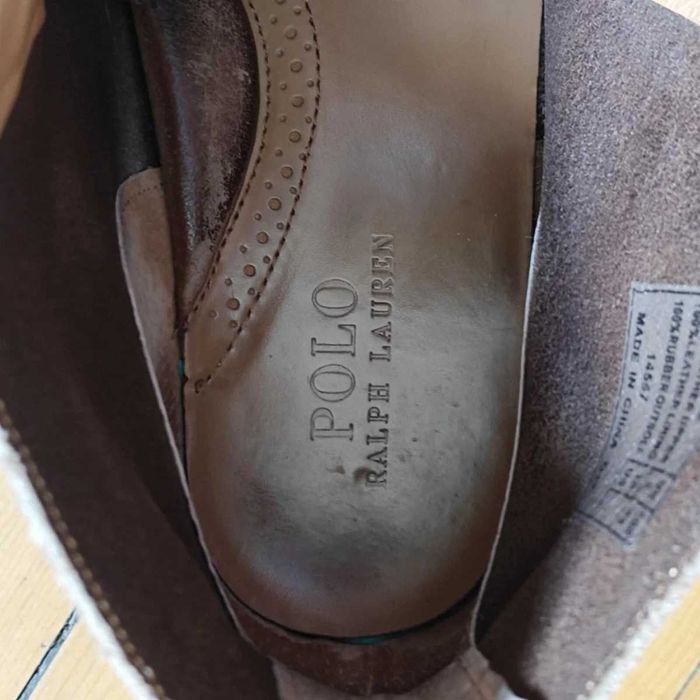 Боти Polo Ralph Lauren велур 43