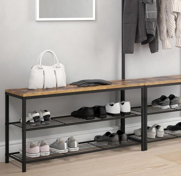 Стойка за обувки с пейка Vicco