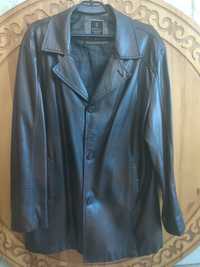 Продаётся пиджак кожаный размер 54