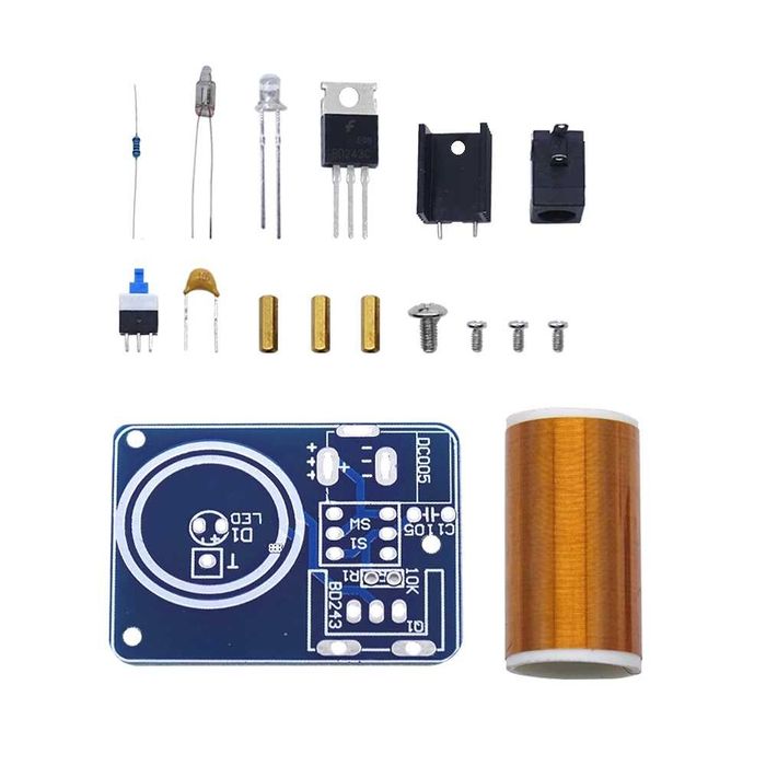 Kit Diy Mini bobina Tesla montaj electronic
