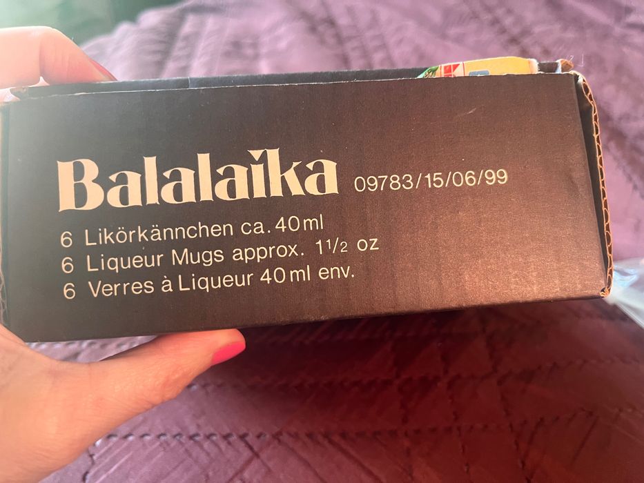 Нов сервиз чаши за ликьор от Австрия Ретро