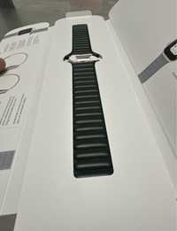 Bratara Apple Watch Leather Link 45mm