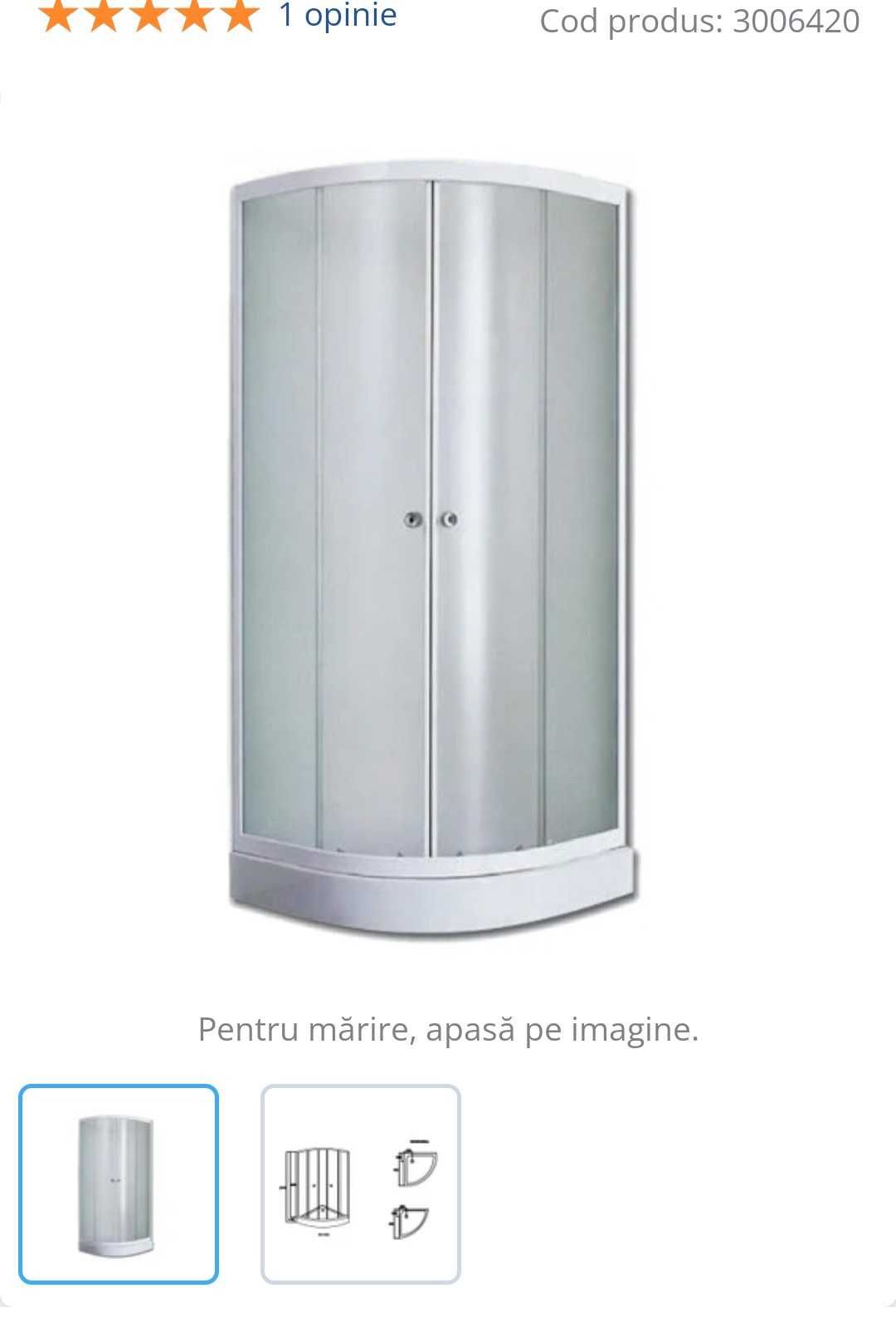 Cabina dus dimensiuni 90cm pe 90cm