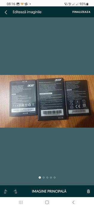 Acumulator baterie originale Alcatel Acer Vodafone