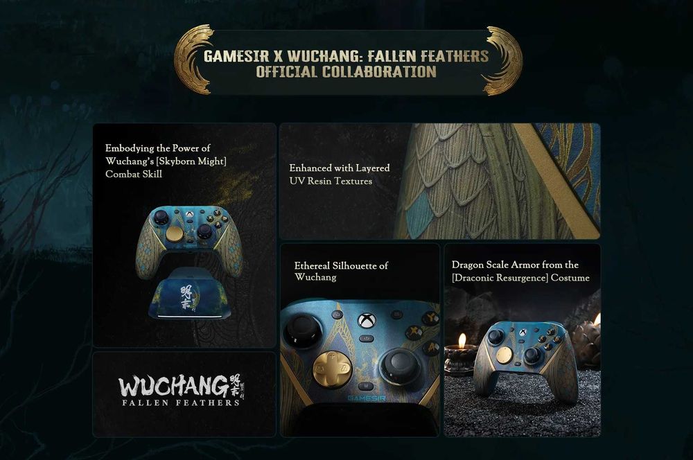 ! Ексклузивно ! GameSir G7 Pro WUCHANG: Fallen Feathers Edition