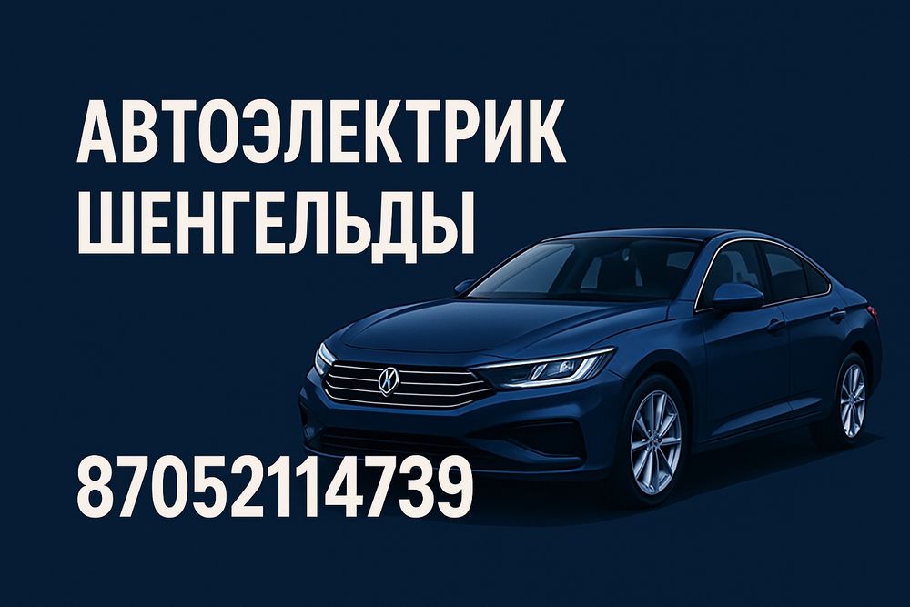 Автоэлектрик Шенгельды