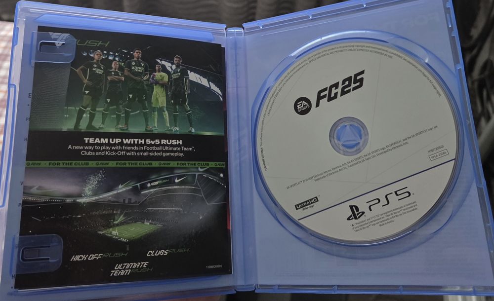 FC 25 на PS 5 диск