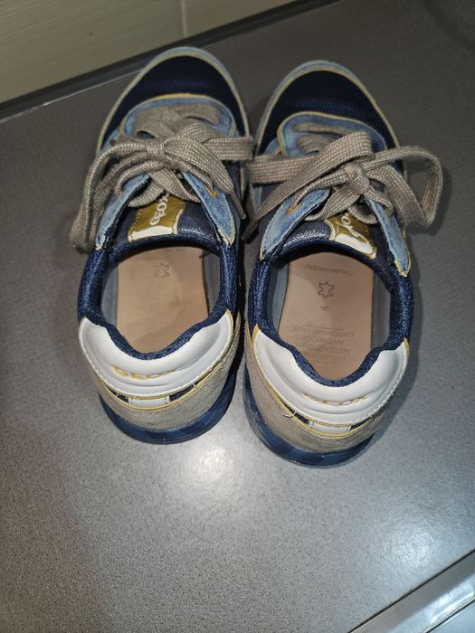 Adidas Geox nr  36 din piele și pânză