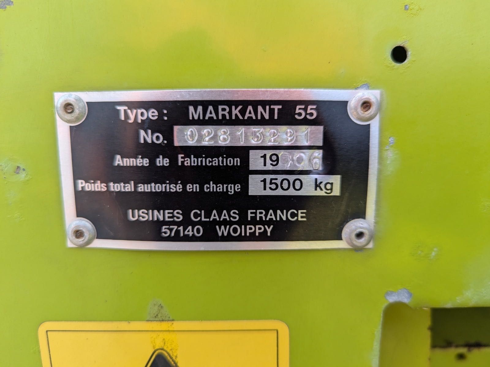 Пресс подборщик Claas markant 55