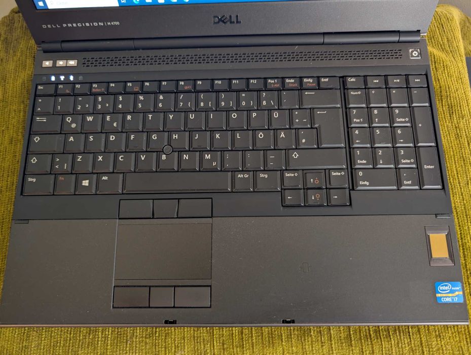 Laptop Dell M4700 core i7 3740QM, 16gb ddr3, 256gb SSD, Nvidia K2000M