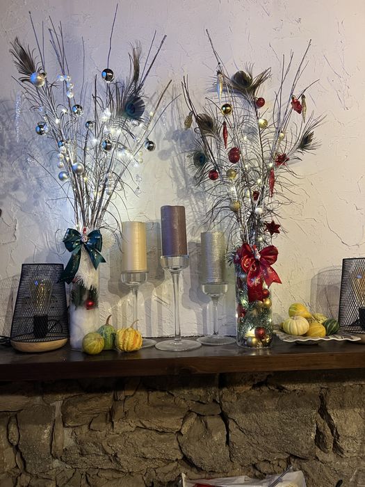 Коледни украси и аранжировки