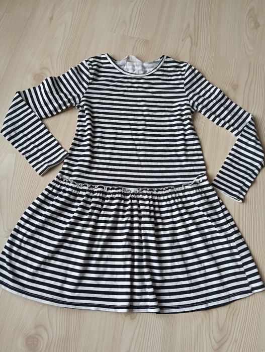 Rochie cu dungi 8-10 ani