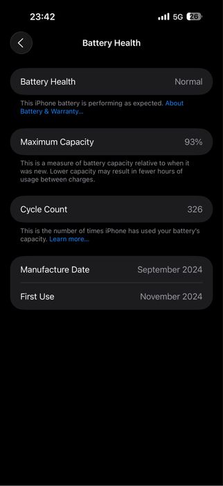 Iphone 16 pro max 256 gb