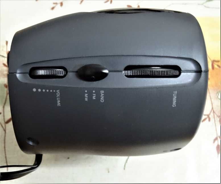 Radio cu ceas afisaj mare de 7cm Philips AJ3380 dual alarm (Germania)