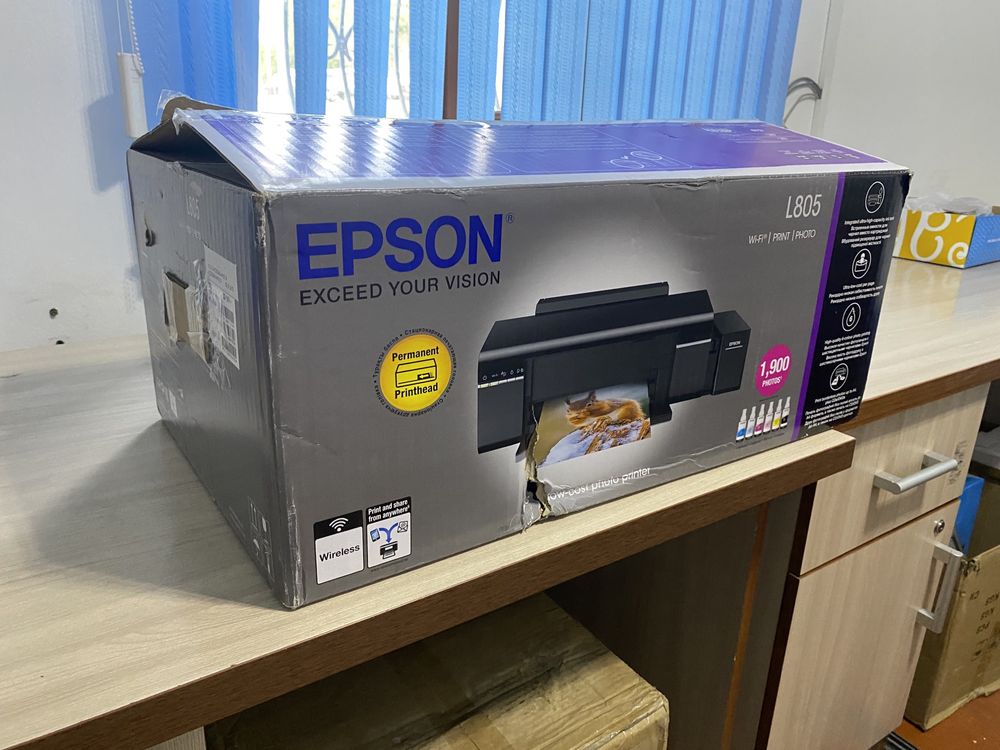 Epson l805 почтый новый принтер